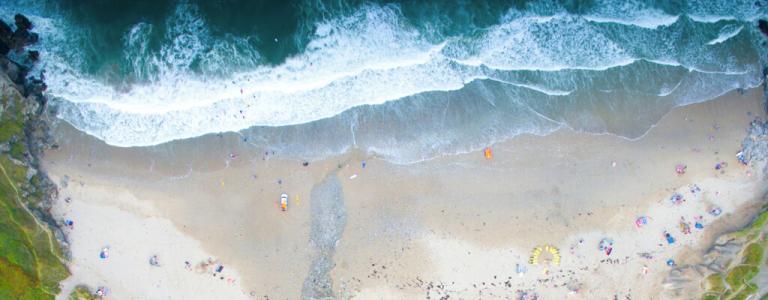 Spiaggia della Cornovaglia.